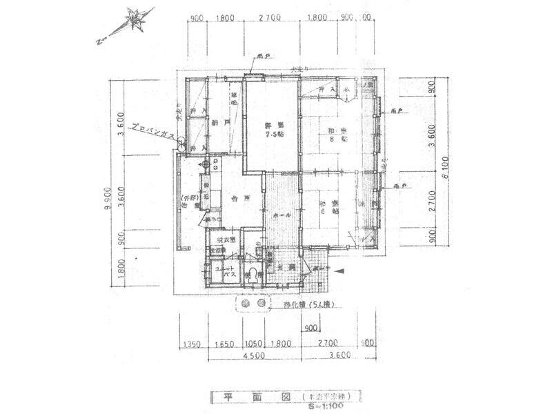Komatsu City, Midori Town, single-story, 3SK