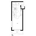 ルーブル早稲田参番館 ３０１ １Kの間取り図
