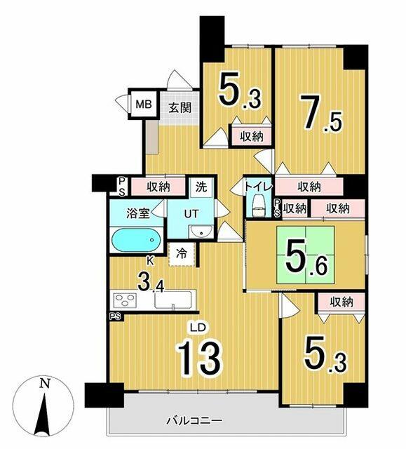 アットホーム】平岸駅の中古マンション 「間取り4LDK以上の中古