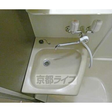 洗面台です
