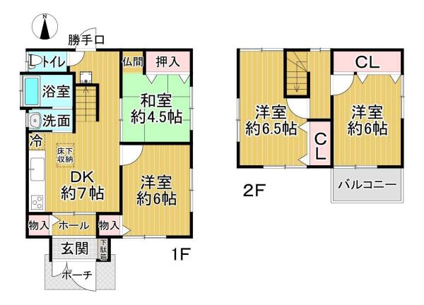 アットホーム 城陽市 富野北垣内 富野荘駅 2階建 ４ｄｋ 城陽市の中古一戸建て 提供元 近鉄不動産 株 大久保営業所 一軒家 家の購入