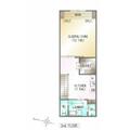 ＭｙＨｏｍｅ　ＲＥＬＡＸＡ 2階 １DKの間取り図