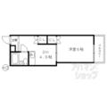 シャトレーヌ葭屋 ２０２ １DKの間取り図