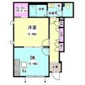 メゾン・ブラン １０１ １DKの間取り図