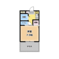 エクセル御幸 101 １Kの間取り図