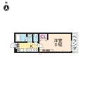京都市上京区 一条通千本東入伊勢殿構町（北野白梅町駅） 1階 １Kの間取り図