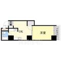 ルポ西本町 8階 １DKの間取り図