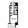 メイクス熱田神宮 ９０５ １Kの間取り図