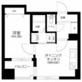 ＴＭビル 5階 １DKの間取り図
