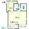 アクシス名城Ｅ 3階 １Kの間取り図
