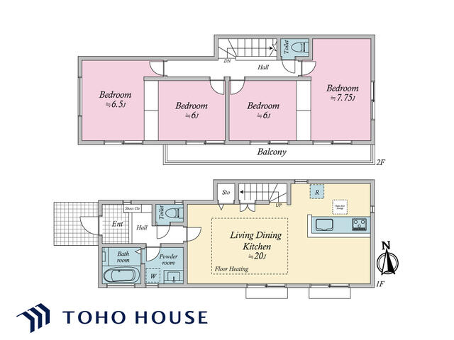 アットホーム 小平市 小川東町５丁目 新小平駅 2階建 ４ｌｄｋ 小平市の新築一戸建て 提供元 株 東宝ハウス国分寺 一軒家 家の購入
