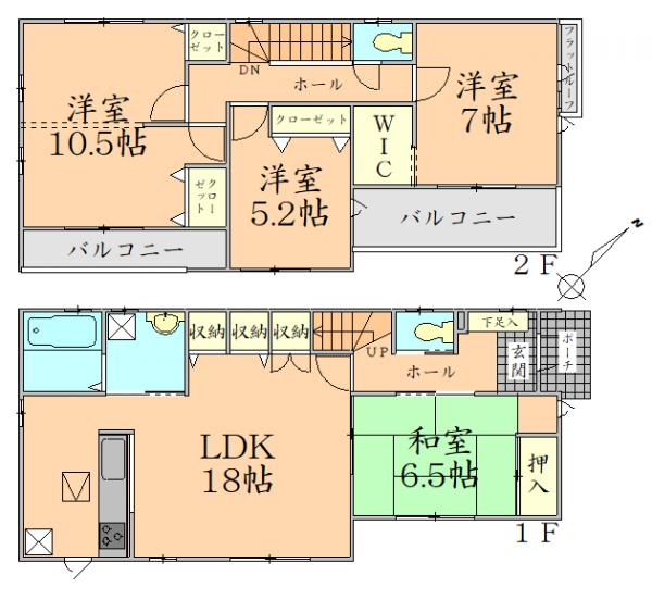 アットホーム 遠田郡美里町 字桜木町 小牛田駅 2階建 ４ｌｄｋ 遠田郡美里町の新築一戸建て 提供元 株 フルハウス 一軒家 家の購入