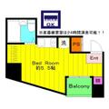 カーサダルテ ２０４ ワンルームの間取り図