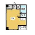 パニエドフルール大塚台 ３０２ ワンルームの間取り図