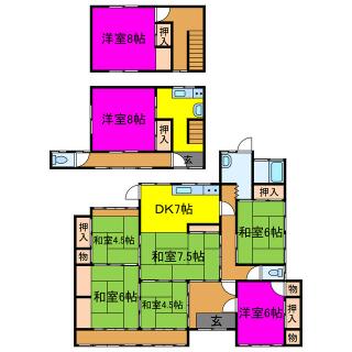 detached 宍粟市山崎町岸田