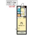 鴨池富山ビル弐番館 302 １Kの間取り図