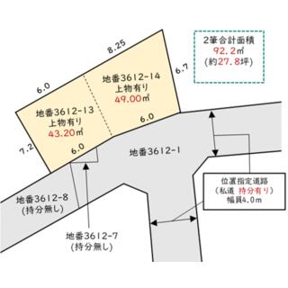 川越市 大字久下戸 （南古谷駅 ） 住宅用地