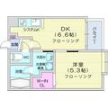 札幌市北区 北十三条西２丁目（北１２条駅） 11階 １DKの間取り図