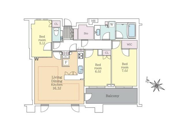 アットホーム グランスイート岡本 3階 ３ｓｌｄｋ 世田谷区の中古マンション マンション購入の情報