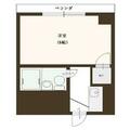マンションＤＥＮ 402 １Kの間取り図