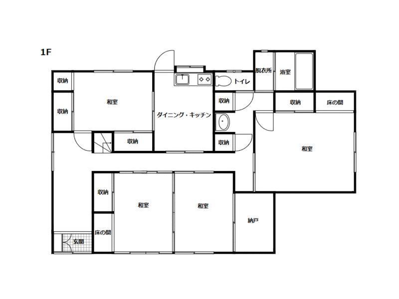 Awa City, Awa Town Minami Seiri (Kawata Station) 2-story building 6SDK