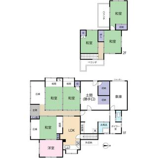 detached 耶麻郡猪苗代町字鶴峰西