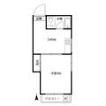 早川ビル 4階 １DKの間取り図