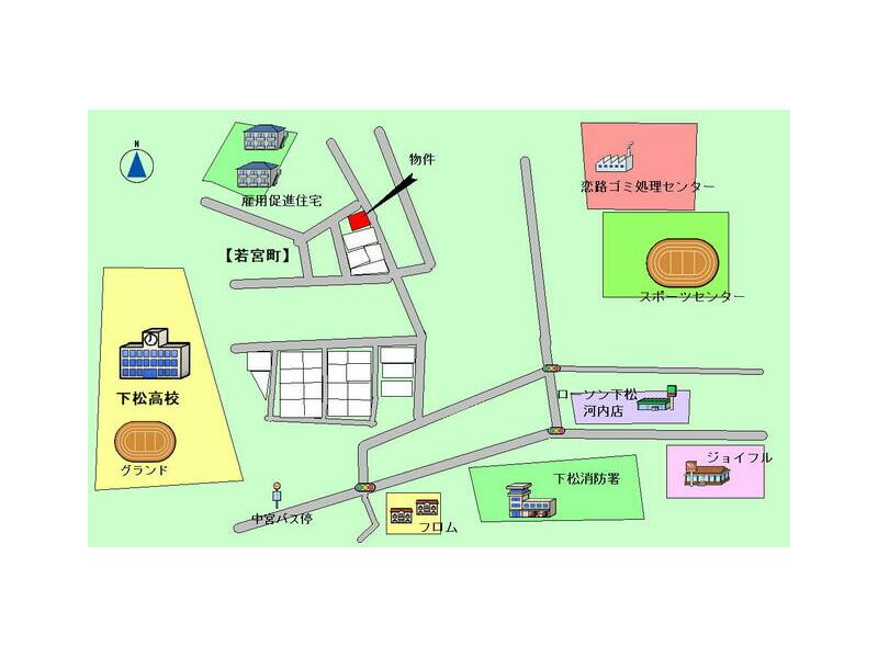 Shimonoseki City, Wakamiya-cho (Shimonoseki Station) Single-story building 4DK