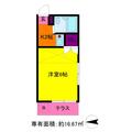 三鷹市 下連雀４丁目（三鷹駅） 1階 ワンルームの間取り図