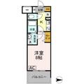 ディールーム早稲田 ５０９ １Kの間取り図