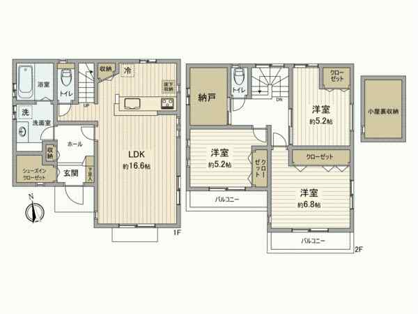 アットホーム 立川市 砂川町８丁目 武蔵砂川駅 2階建 ３ｓｌｄｋ 立川市 の新築一戸建て 提供元 三井不動産リアルティ 株 三井のリハウス立川センター 一軒家 家の購入