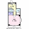 リエス武蔵野 ０１０５ １Kの間取り図