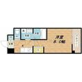 ラナップスクエア堺筋本町 5階 １Kの間取り図