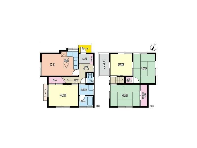 Odawara-shi, Kanagawa (Ninomiya Sta.) 2F 4DK

6,000,000 yen