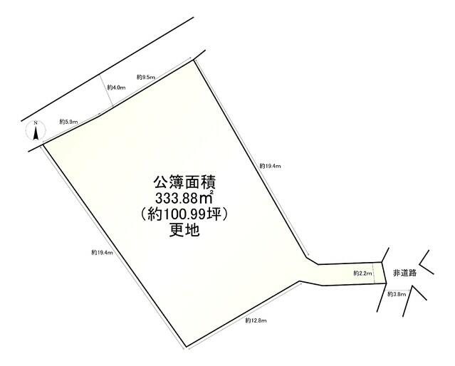 京都市北区 大宮釈迦谷（北大路駅） 住宅用地 1,580万円