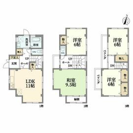 アットホーム】芦屋市 宮塚町（打出駅） 3階建 4LDK