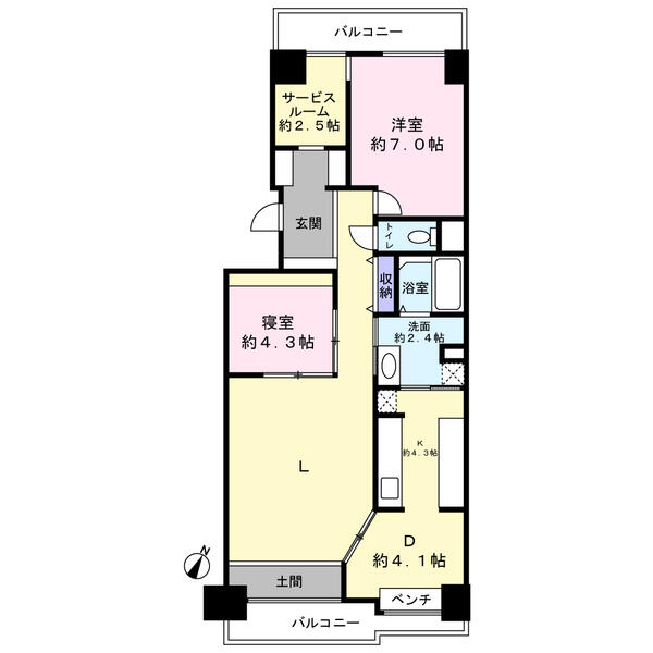 津田沼ハイライズ 13階 ２ｓｌｄｋ 習志野市の中古マンション アットホーム マンション購入の情報