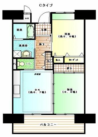 アットホーム スマリオｏｐｈ千里佐竹台 9階 ２ｄｋ 提供元 大阪府住宅供給公社 吹田市の賃貸マンション