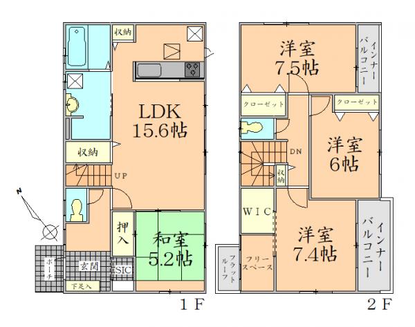 アットホーム 仙台市太白区 富沢２丁目 富沢駅 2階建 ４ｌｄｋ 仙台市太白区の新築一戸建て 提供元 株 フルハウス 南仙台店 一軒家 家の購入