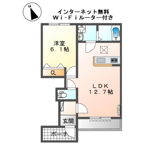 アットホーム サクラージュｉｉ 1階 １ｌｄｋ 提供元 ベストリーシング 姫路市の賃貸アパート