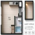 アヴァンセ西ヶ原 2階 ワンルームの間取り図