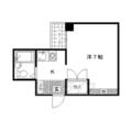 京都市上京区 大宮通寺之内１丁下る西入伊佐町（今出川駅） 1階 １Kの間取り図