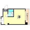 神戸市灘区 永手町３丁目（六甲道駅） 4階 ワンルームの間取り図