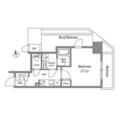 グランパセオ本郷三丁目 １３０１ １Kの間取り図