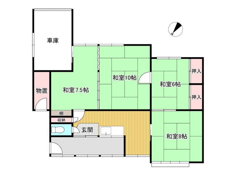 Noboribetsu-shi, Noboribetsu Wakakusa-cho 5-chome (Washibetsu Sta.) 2F 4DK

480,000 yen