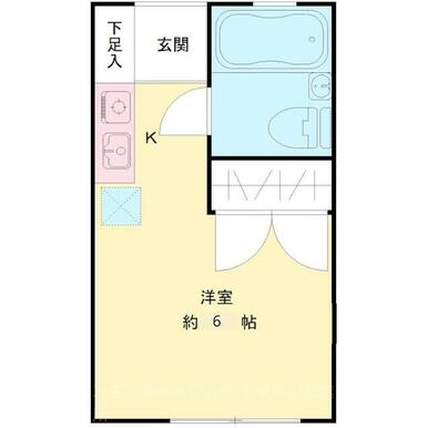 ２階で眺望良好です