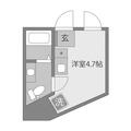 ＨＪ　ＰＬＡＣＥ　神楽坂Ⅱ 4階 ワンルームの間取り図