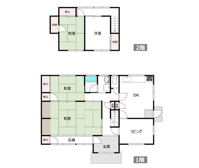 Kurashiki City, Yamachi area, 2-story house, 4LDK &mdash; photo 1
