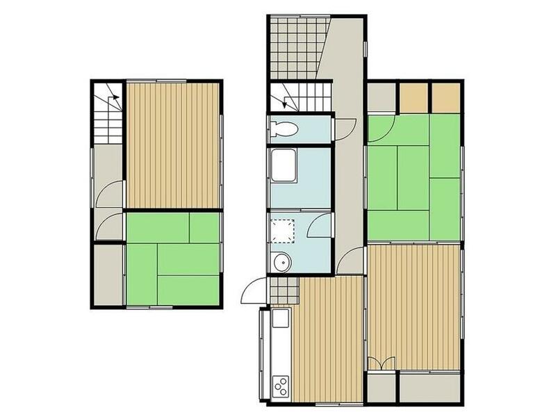 Kobayashi City, Magata (Kobayashi Station) Two-story building 4DK