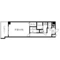 ビレイユ眞英西六角 ２０５ １Kの間取り図